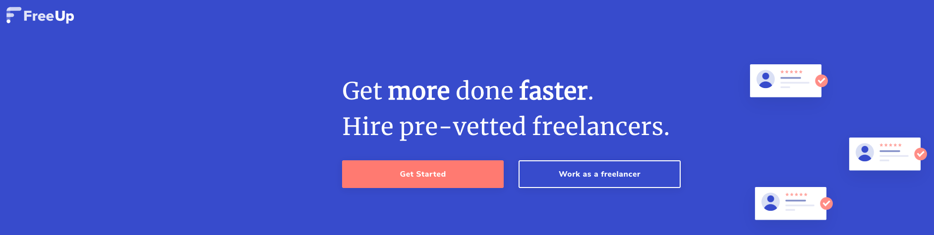 Freeup get  more done faster