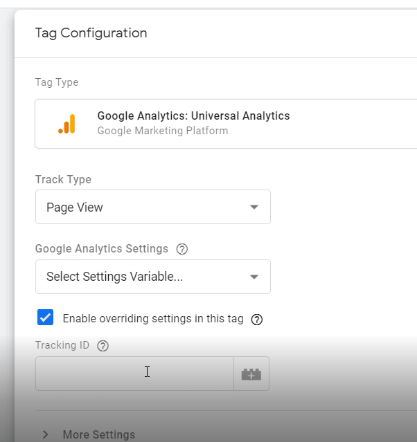 tag configuration type