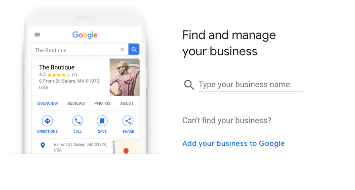 add business account in google