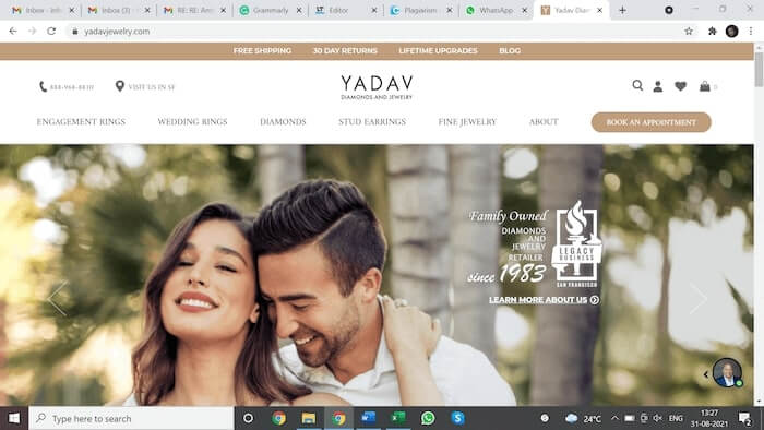 Yadav Jewelry Affiliate Program