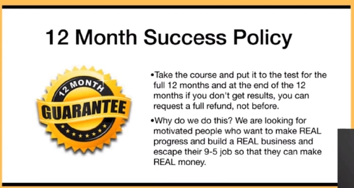 12 month policy page