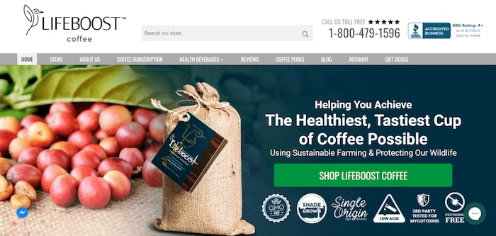 Lifeboost Coffee